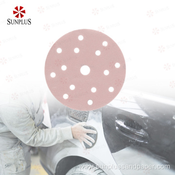 Flexible Film Sandpaper Soft Film Sanding Paper Discs